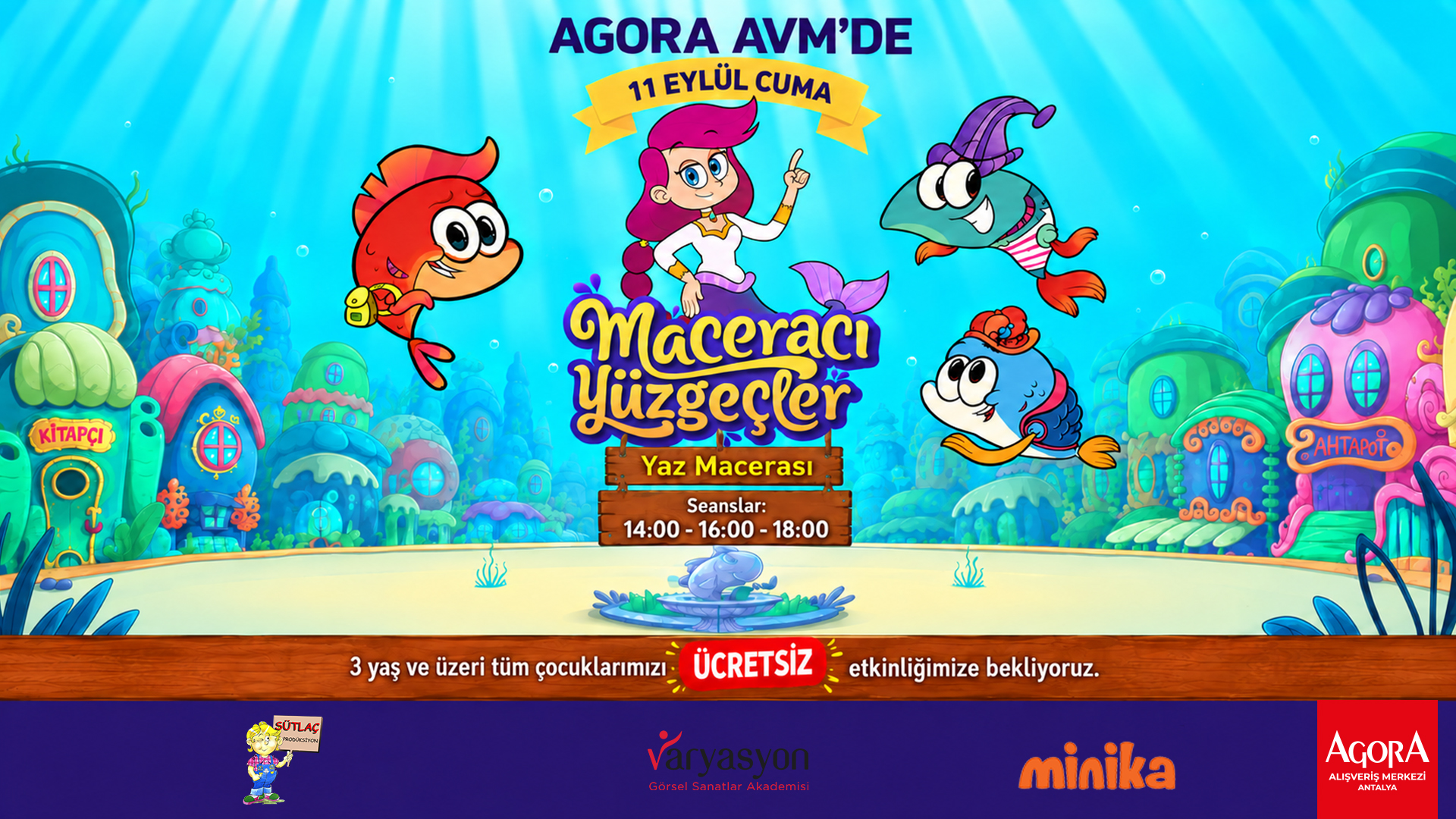 Maceracı Yüzgeçler Agora Avm'de!!